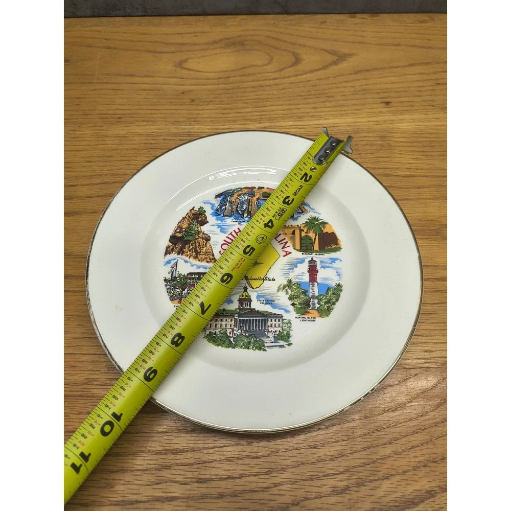 South Carolina Collector's‎ Plate SC History Plate, Palmetto State-9